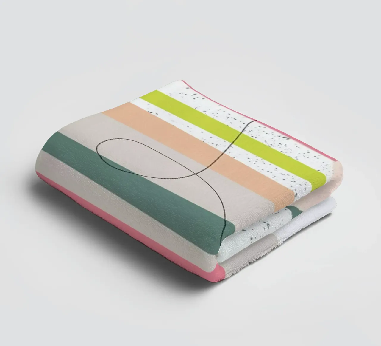 Sunset towel by Linda Gobeta