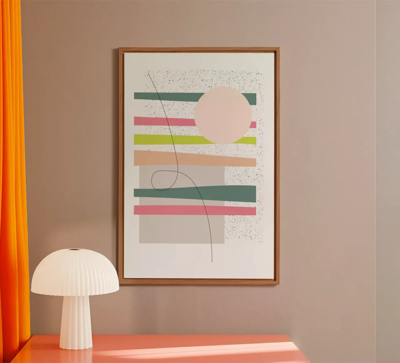 Sunset forex plate by Linda Gobeta