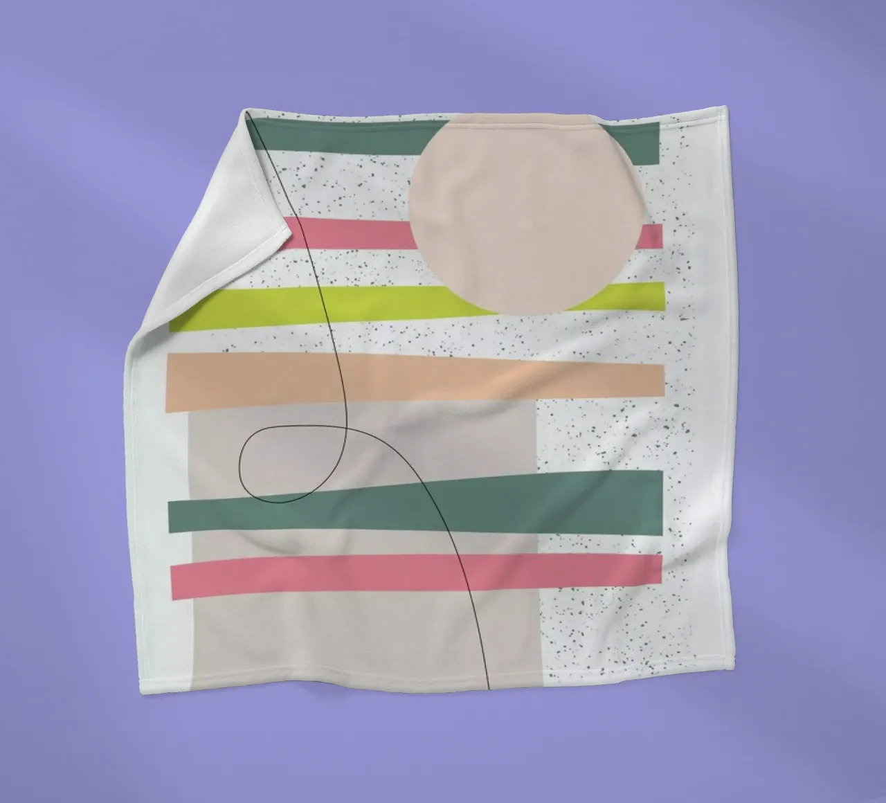 Sunset Fleecedecke von Linda Gobeta