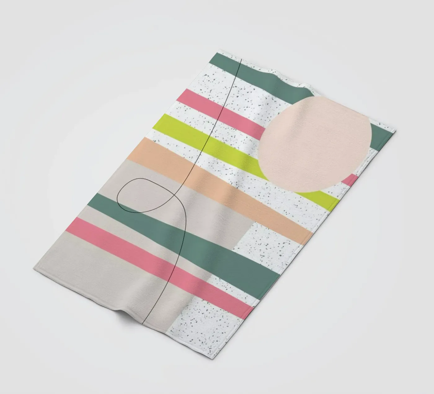 Sunset coperta in pile da Linda Gobeta