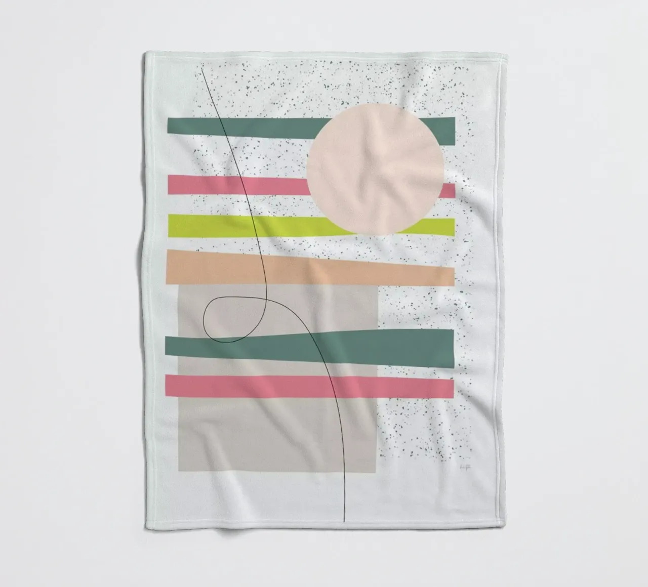 Sunset Fleecedecke von Linda Gobeta