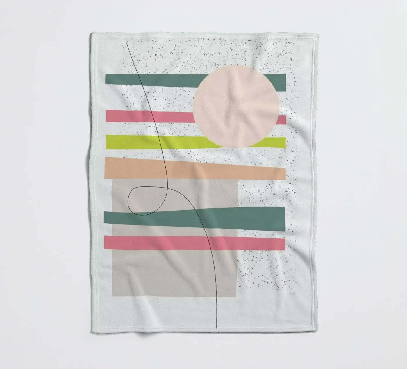 Sunset coperta in pile da Linda Gobeta