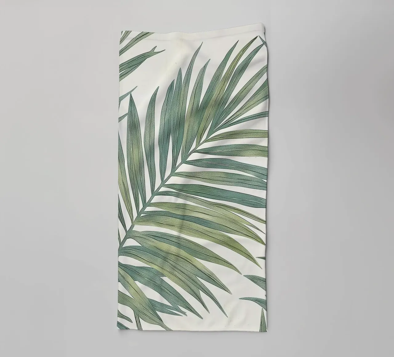 Foglie di palma tropicale Boho Botanical Greenery Botanica asciugamano da bagno da Gentle Echoes Art