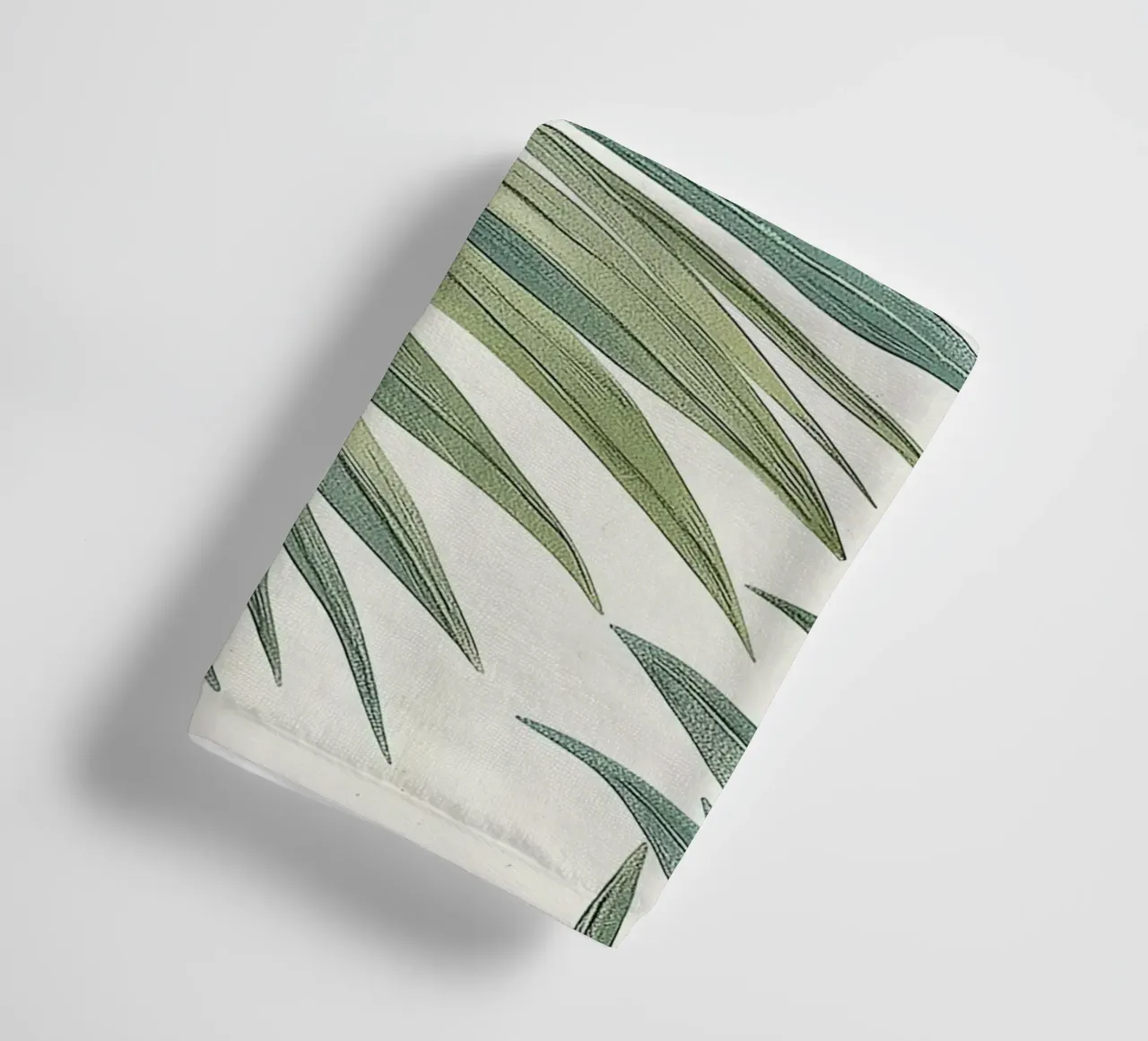 Foglie di palma tropicale Boho Botanical Greenery Botanica asciugamano da bagno da Gentle Echoes Art