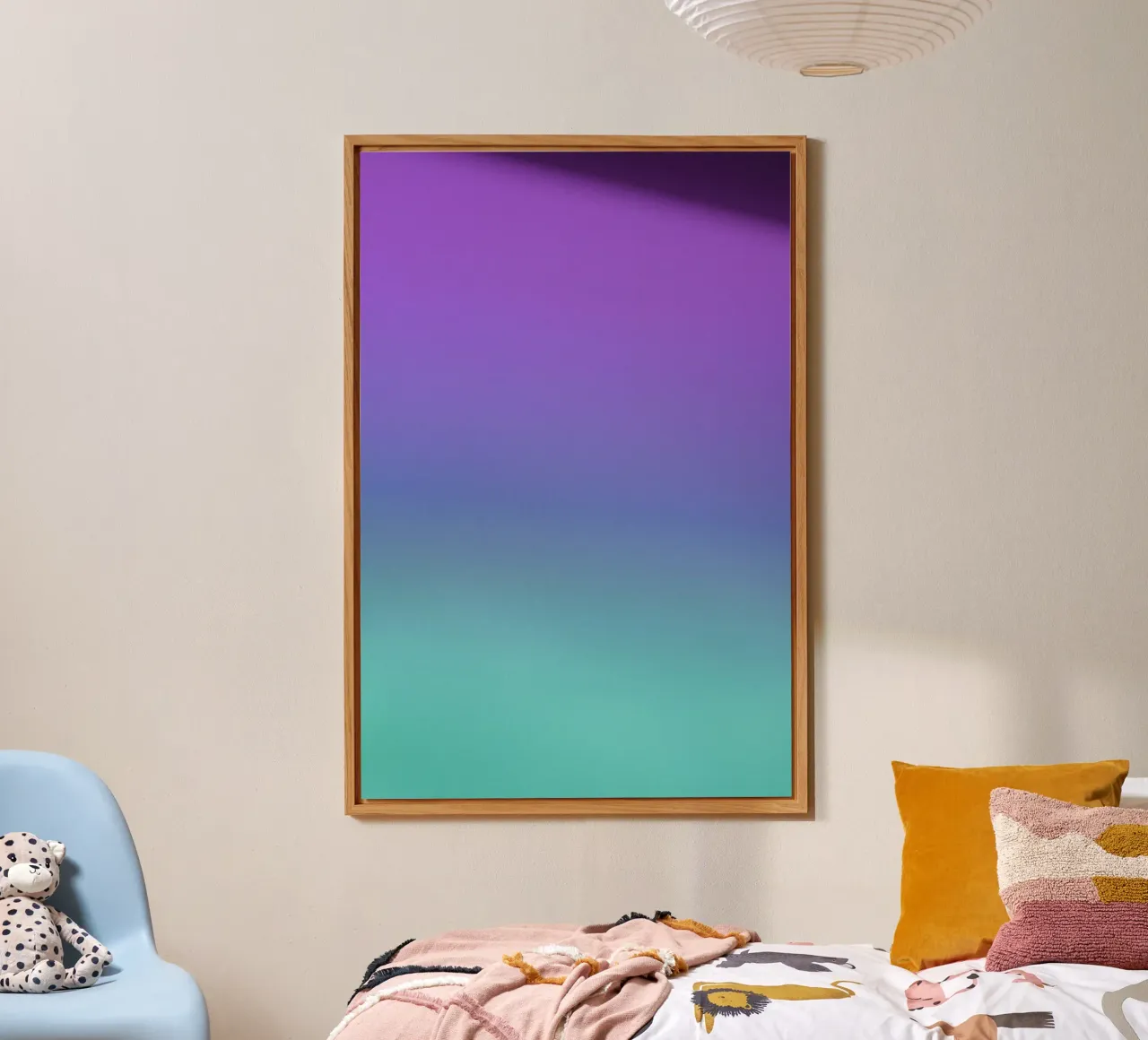 Prism Violet Turquoise alluminio dibond da Klaus with K