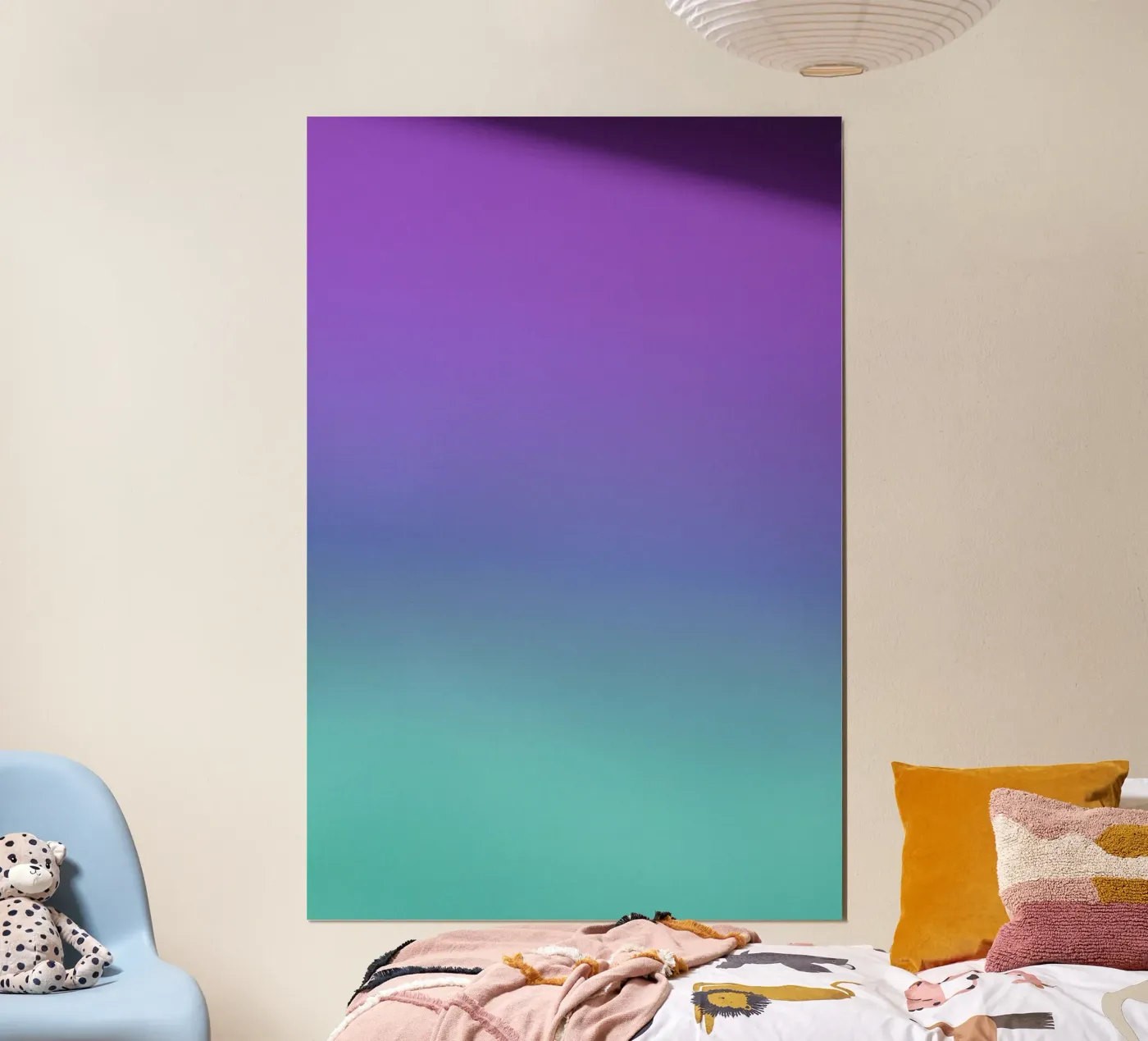 Prism Violet Turquoise poster da Klaus with K