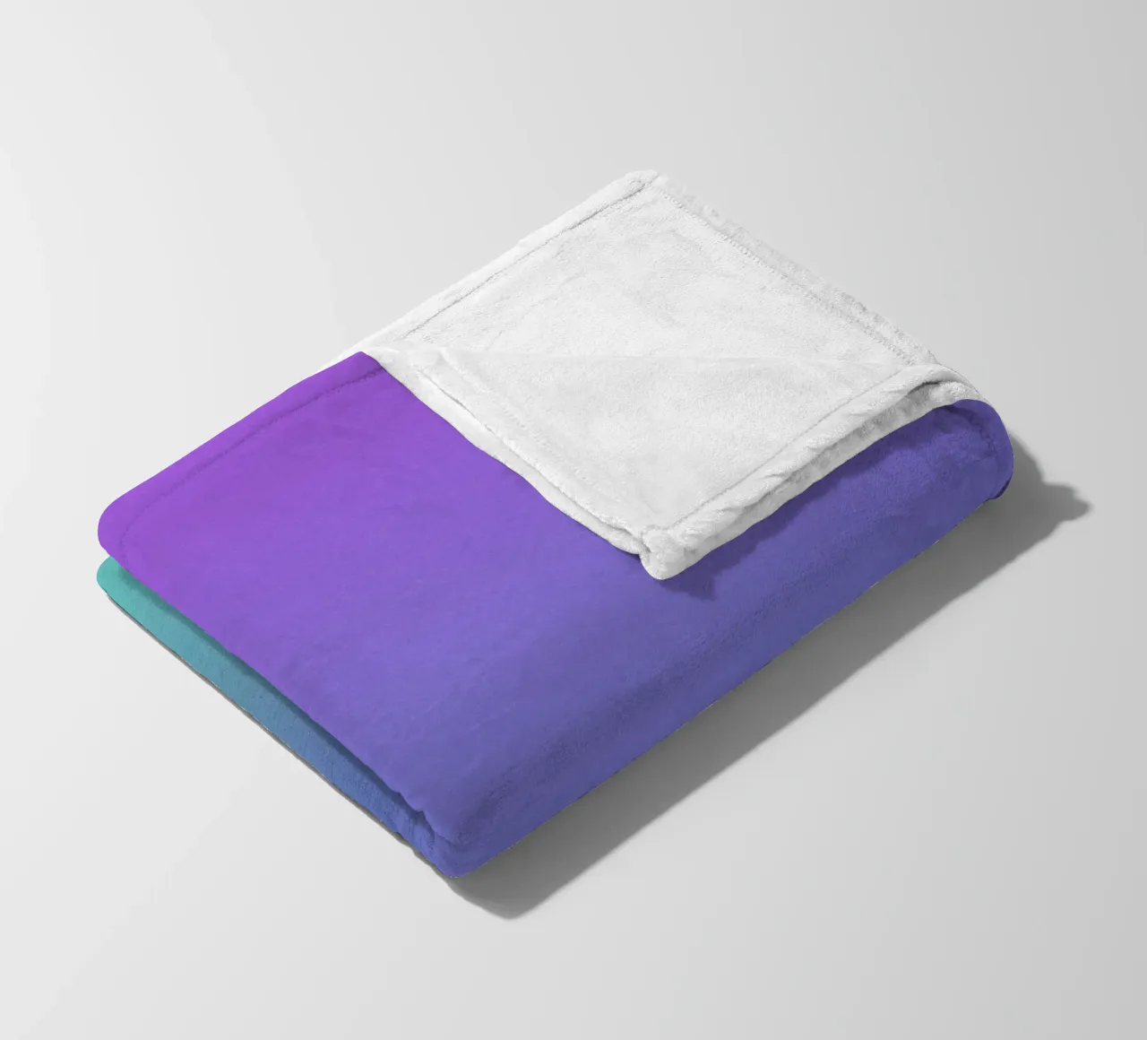 Prism Violet Turquoise coperta in pile da Klaus with K