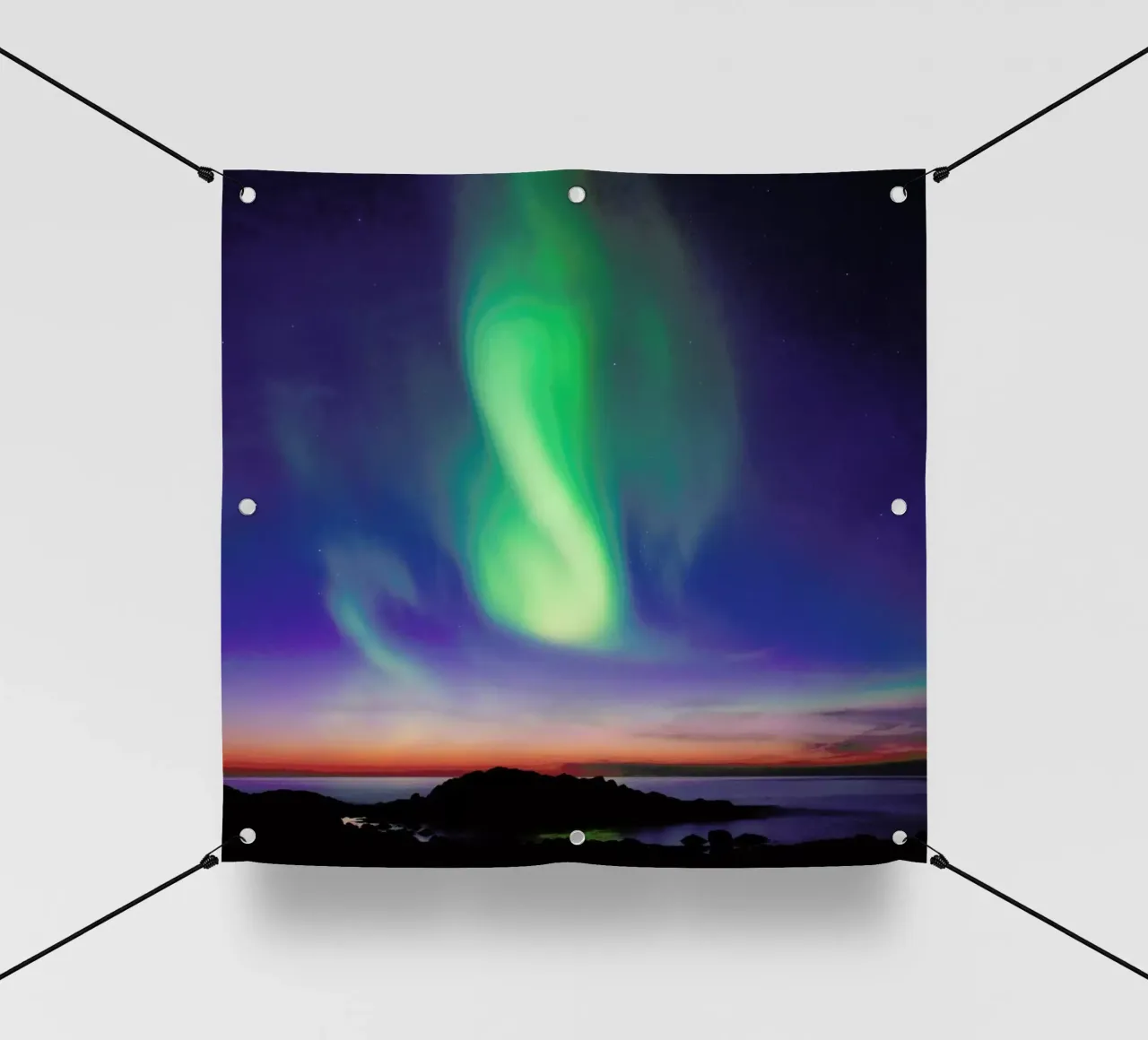 The Northern Lights 01 telo in pvc da Nur Mut