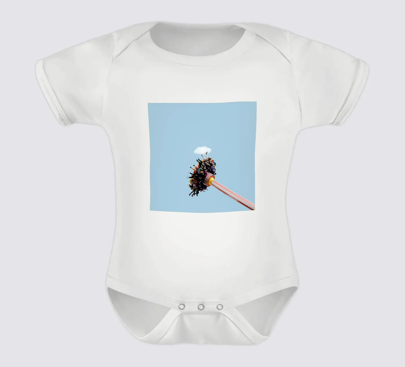 Close Kurzarm Babybody von Rafael Burato