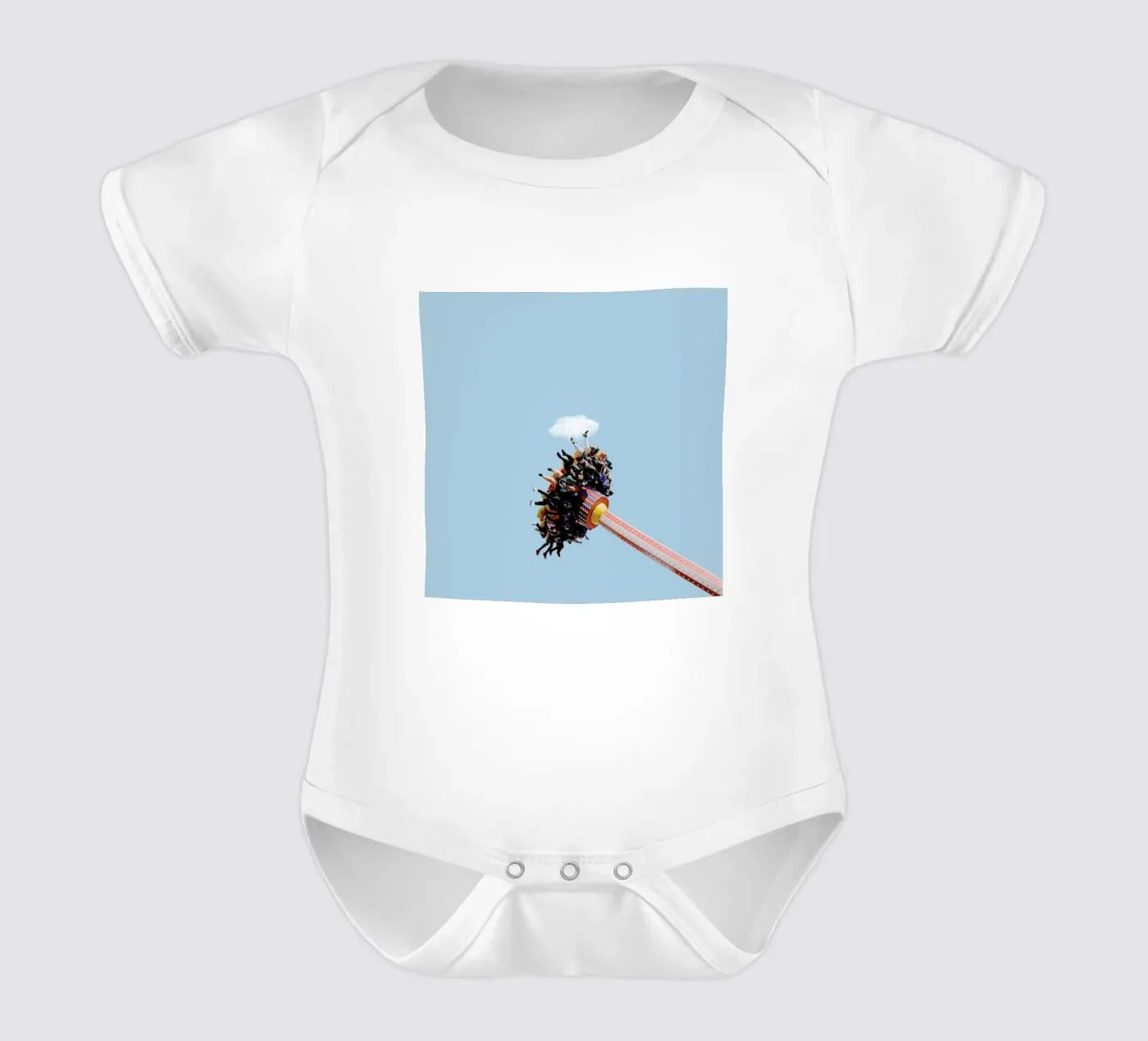 Close Kurzarm Babybody von Rafael Burato