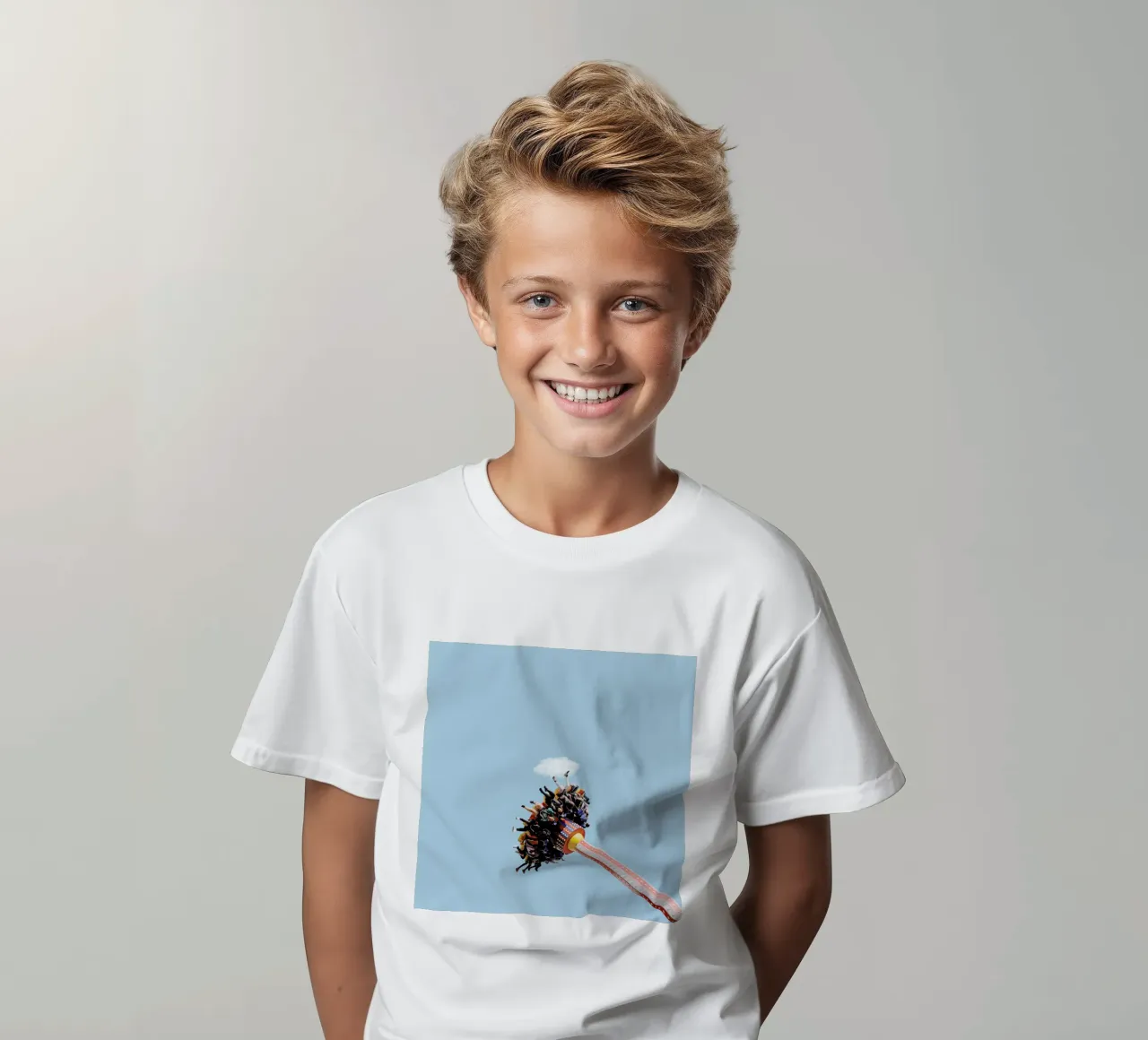 Close kinder t-shirt van Rafael Burato