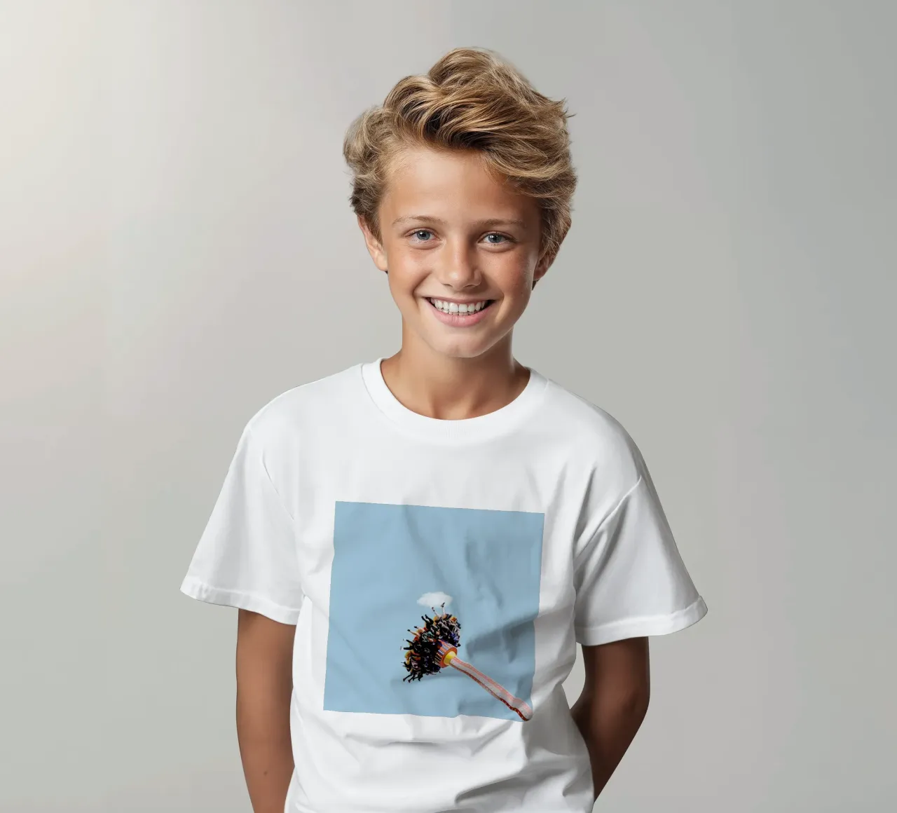 Close kinder t-shirt van Rafael Burato