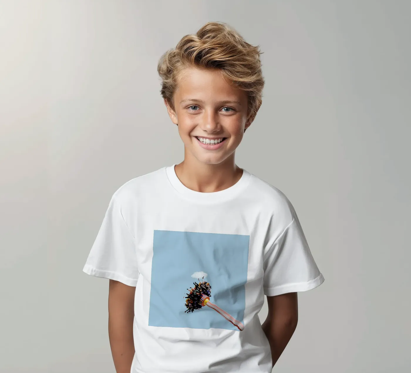 Close t-shirt bambini da Rafael Burato