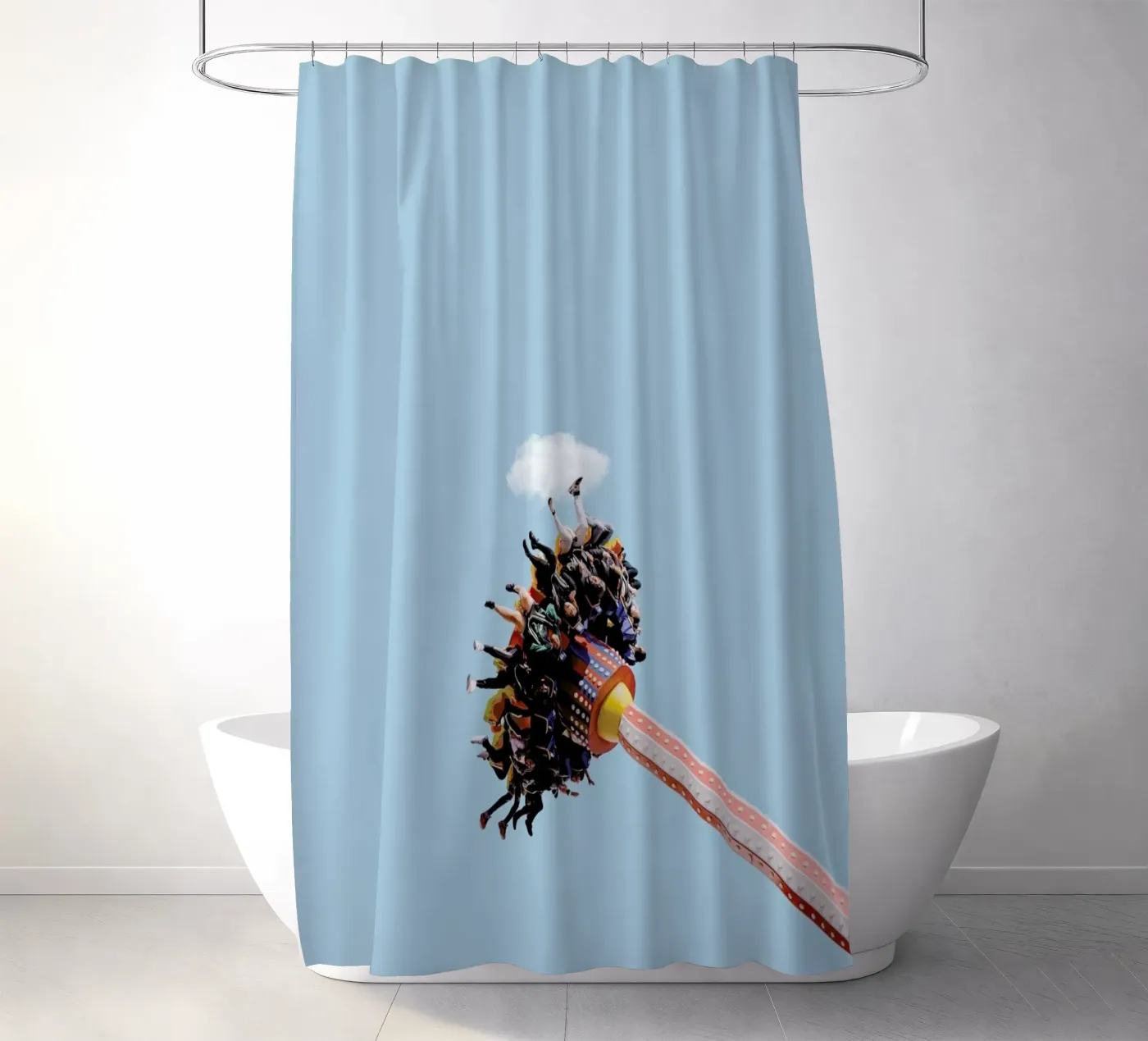 Close douchegordijn van Rafael Burato