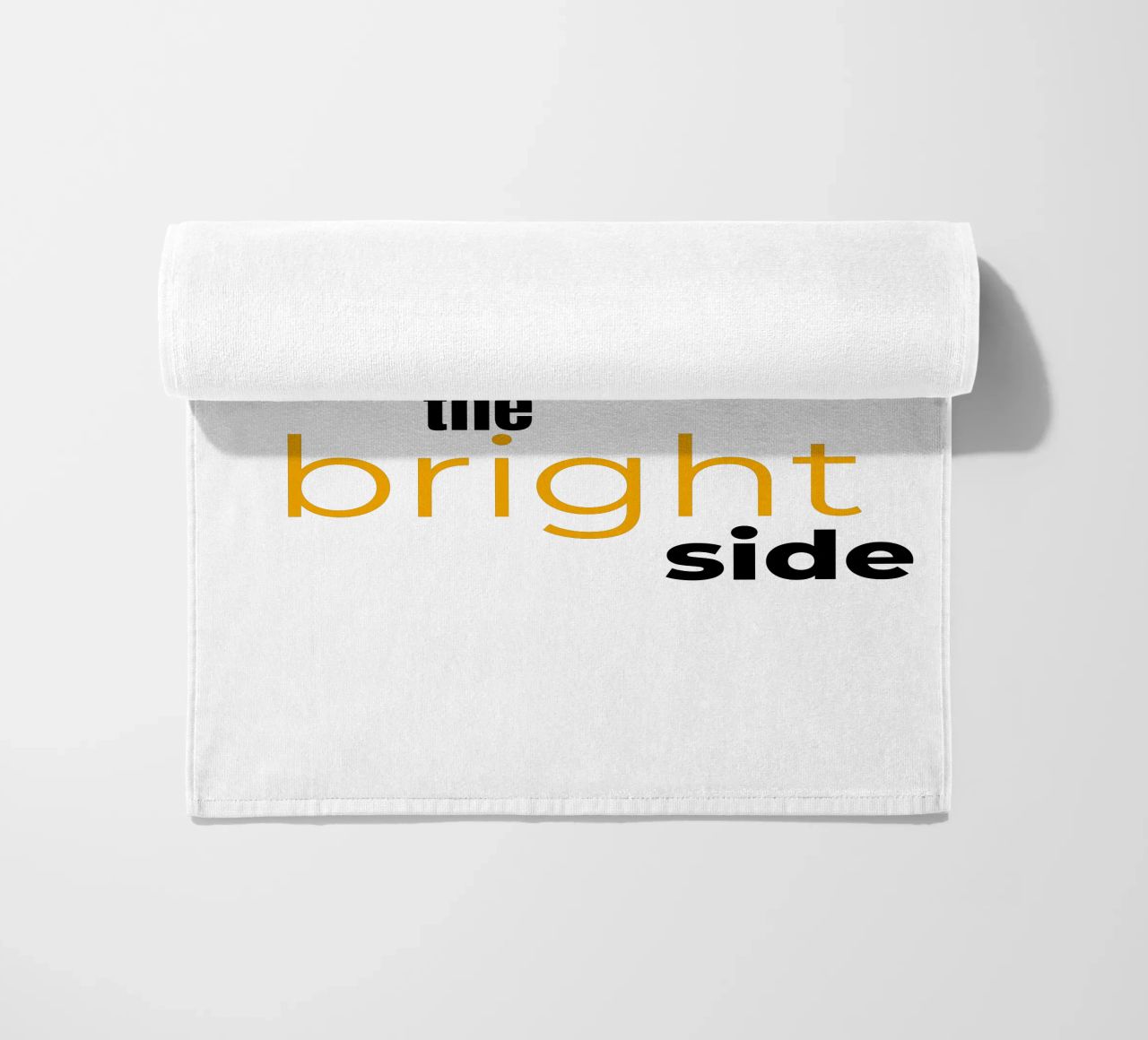 take a walk on the bright side beach towel by Happy 😃 Art 🎨 by Christine Schnoell