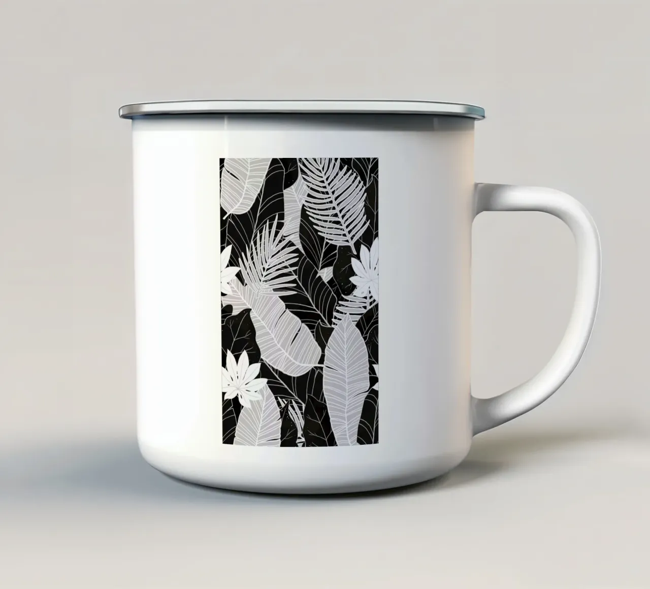 Aloha tazza in smalto da Laura Graves
