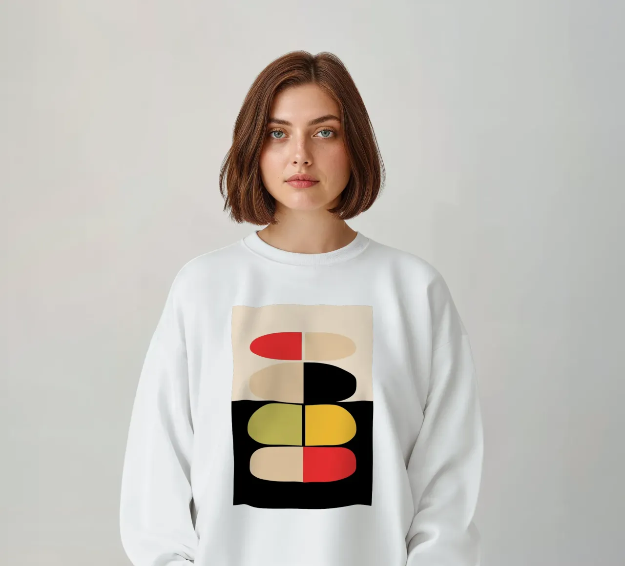 Astratto minimalista 76 felpa da LeaDArt