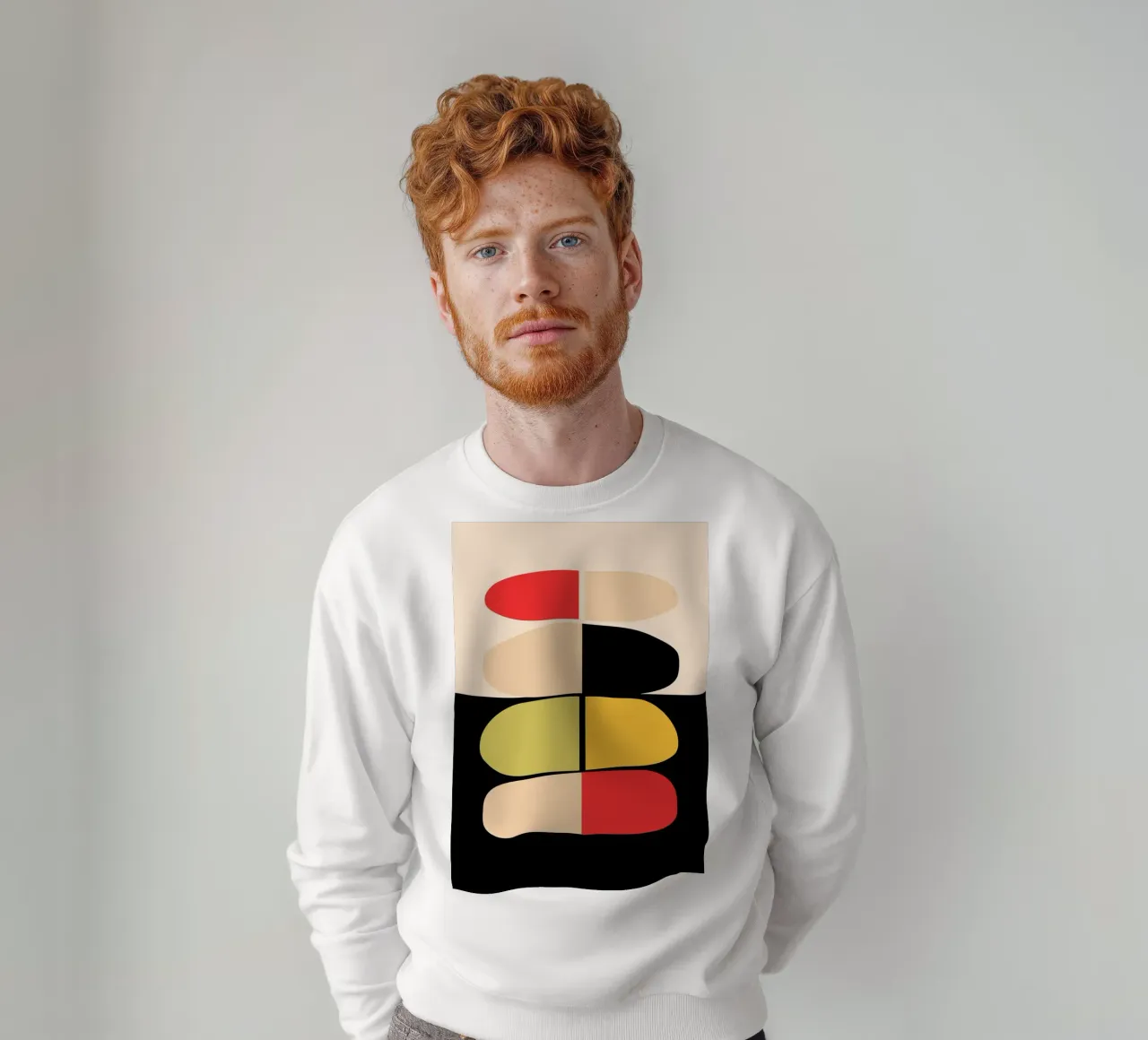 Astratto minimalista 76 felpa da LeaDArt