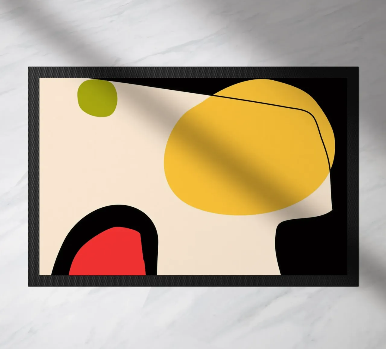 Astratto minimalista 77 zerbino da LeaDArt
