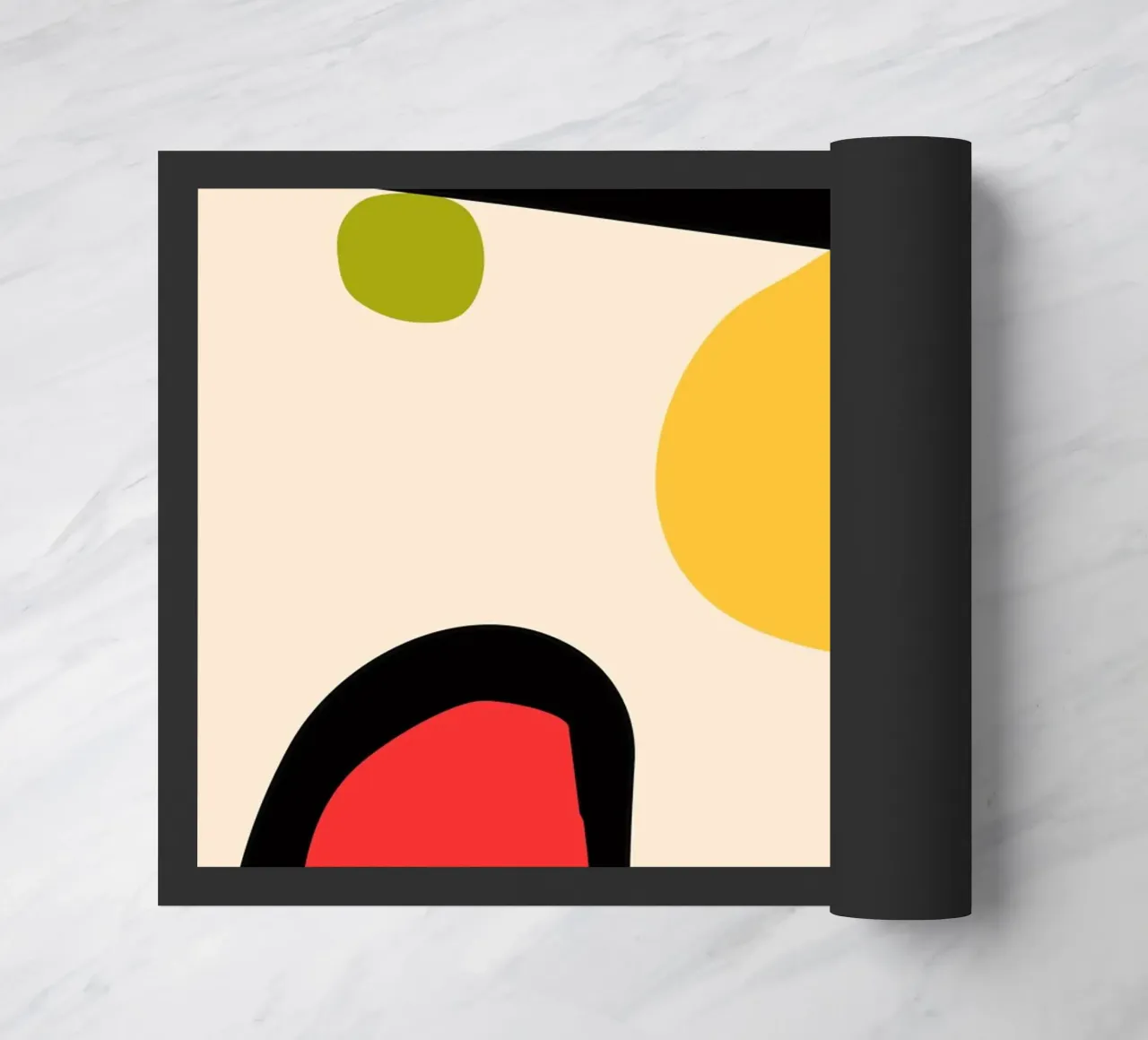Astratto minimalista 77 zerbino da LeaDArt