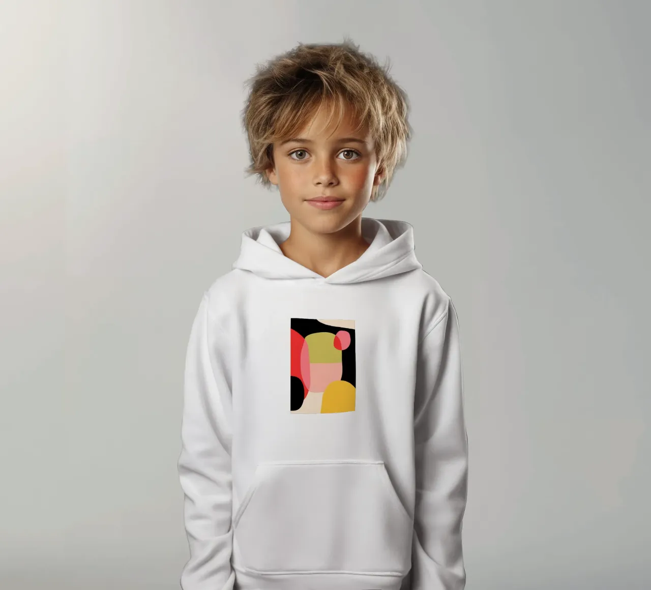 Abstracto minimalista 78 sudadera con capucha para niño de LeaDArt