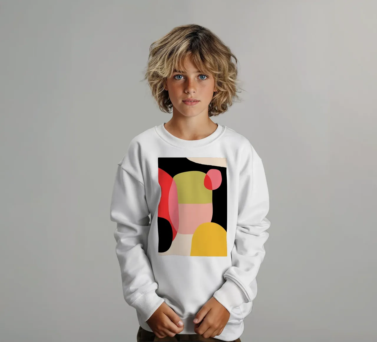 Astratto minimalista 78 felpa bambino da LeaDArt