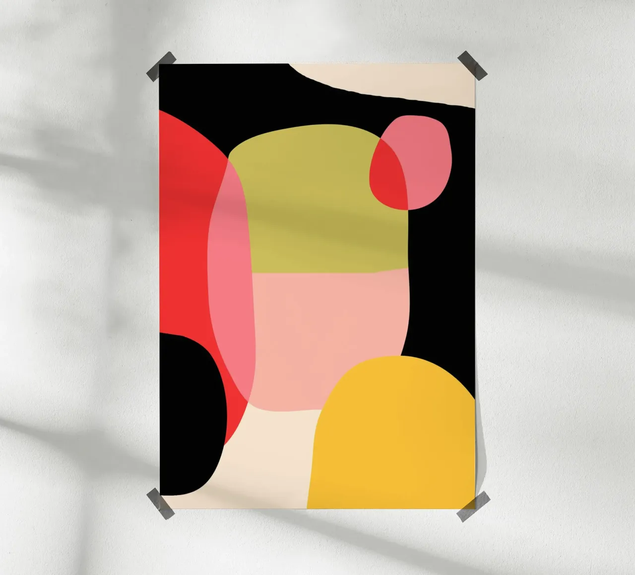 Minimalist Abstract 78 hahnemühle by LeaDArt
