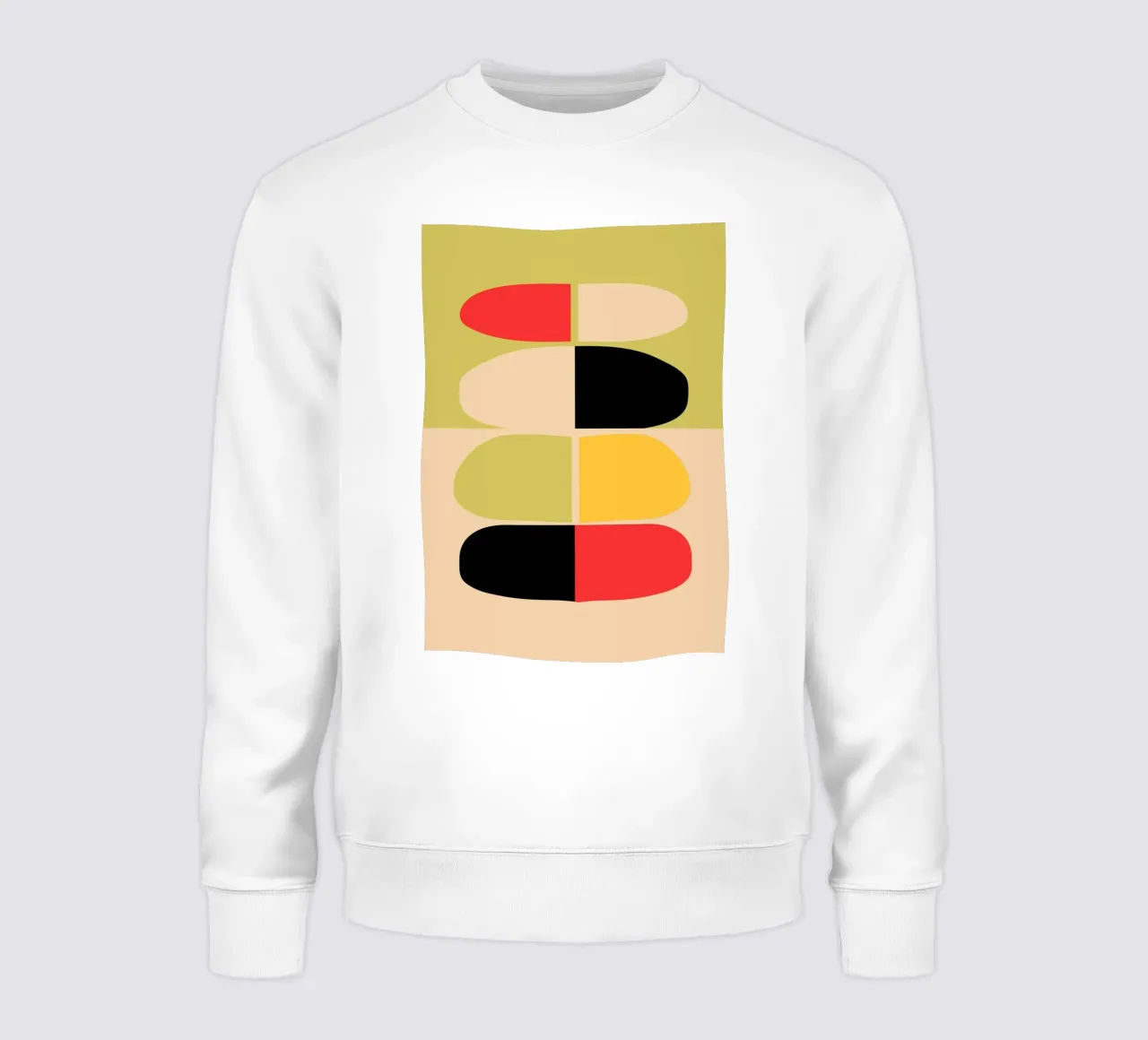 Astratto minimalista 75 felpa da LeaDArt