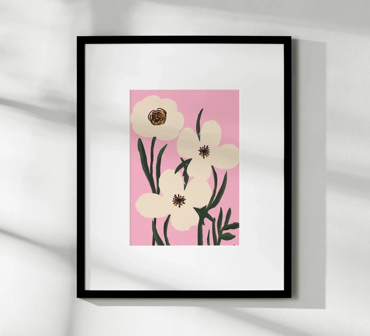 Fiori astratti minimali 30 poster da LeaDArt
