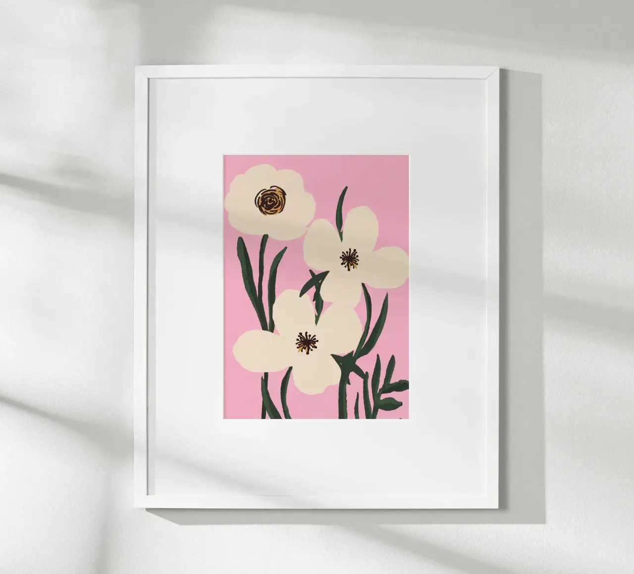 Fiori astratti minimali 30 poster da LeaDArt
