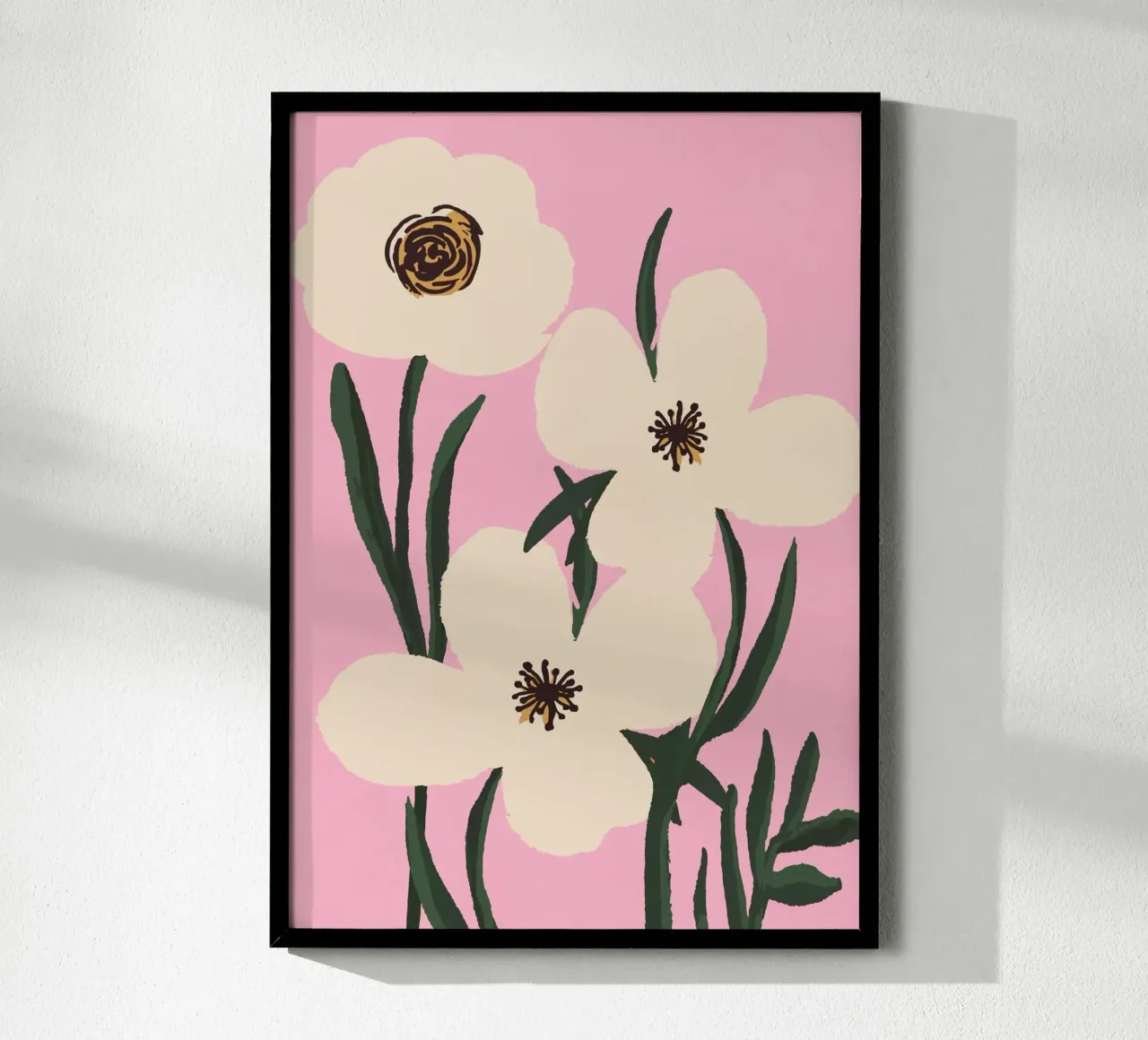 Fiori astratti minimali 30 poster da LeaDArt