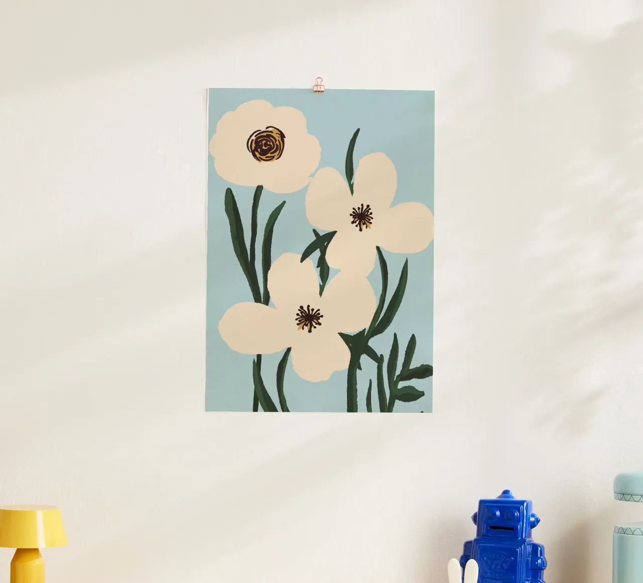 Fiori astratti minimali 31 poster da LeaDArt