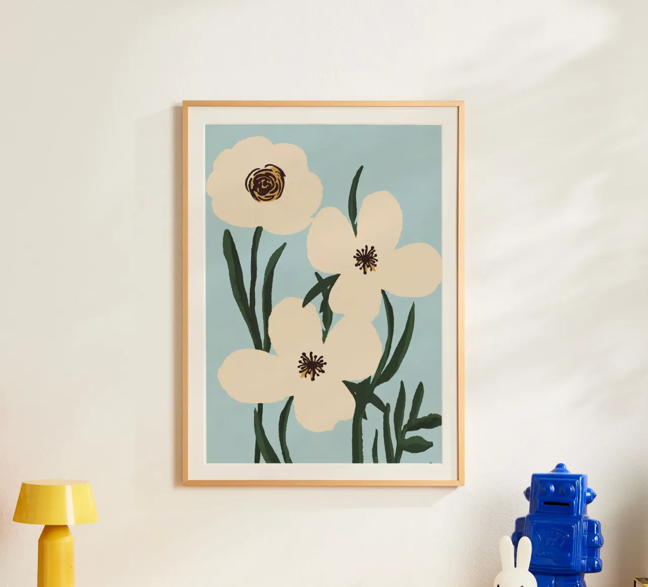 Fiori astratti minimali 31 poster da LeaDArt