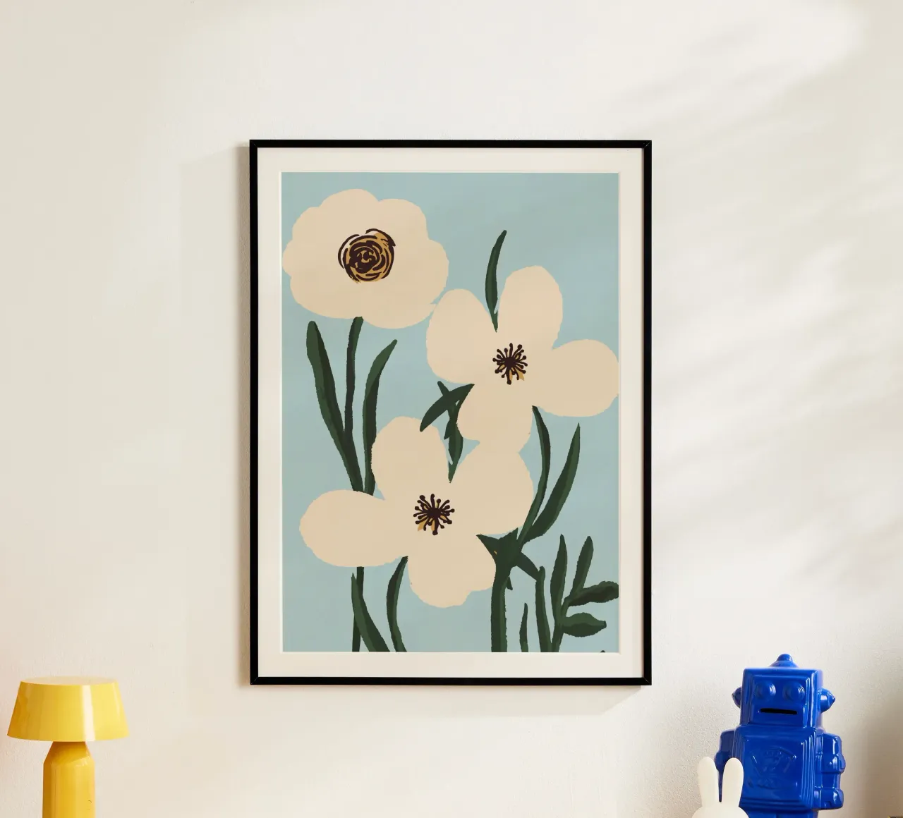 Fiori astratti minimali 31 poster da LeaDArt