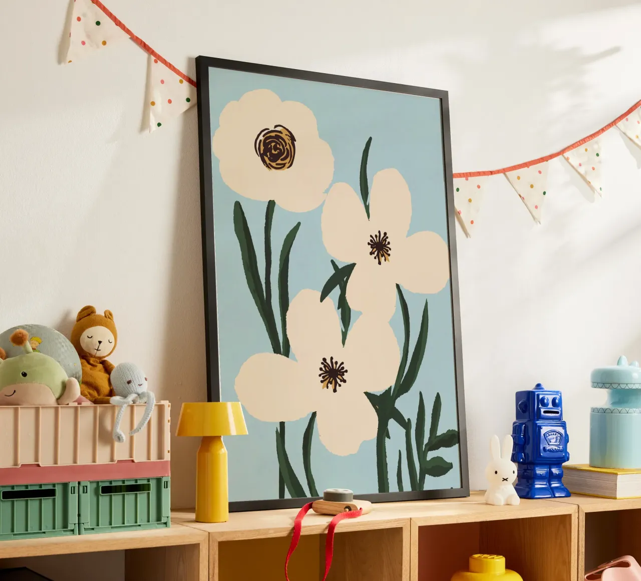 Fiori astratti minimali 31 poster da LeaDArt