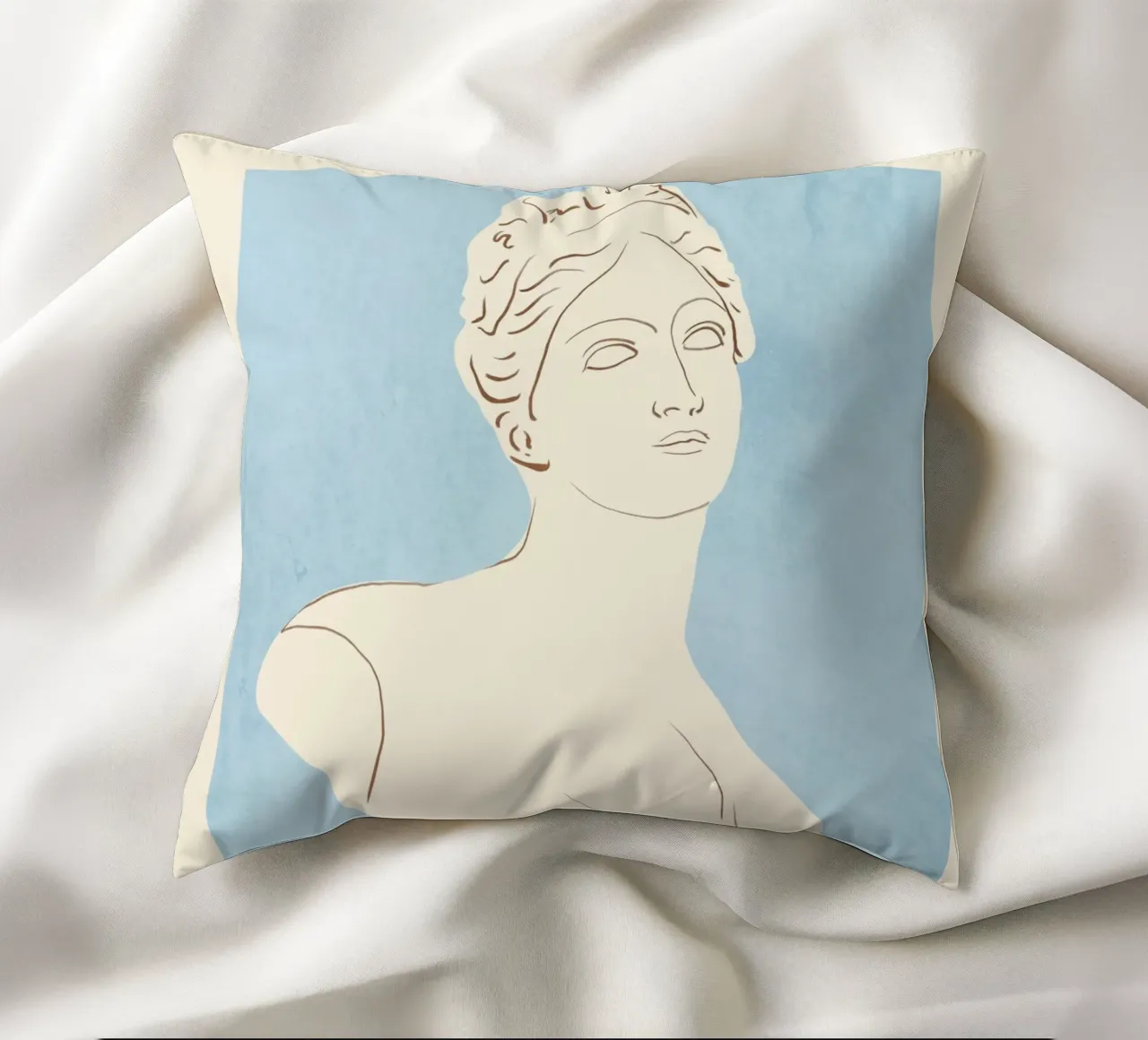 Busto minimalista 3 cuscino da LeaDArt