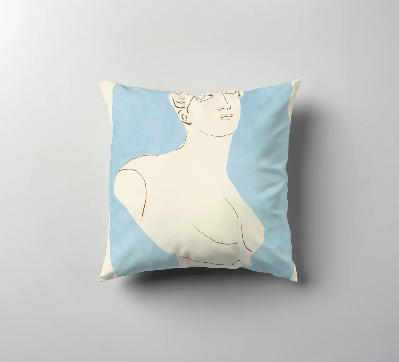 Busto minimalista 3 cuscino da LeaDArt