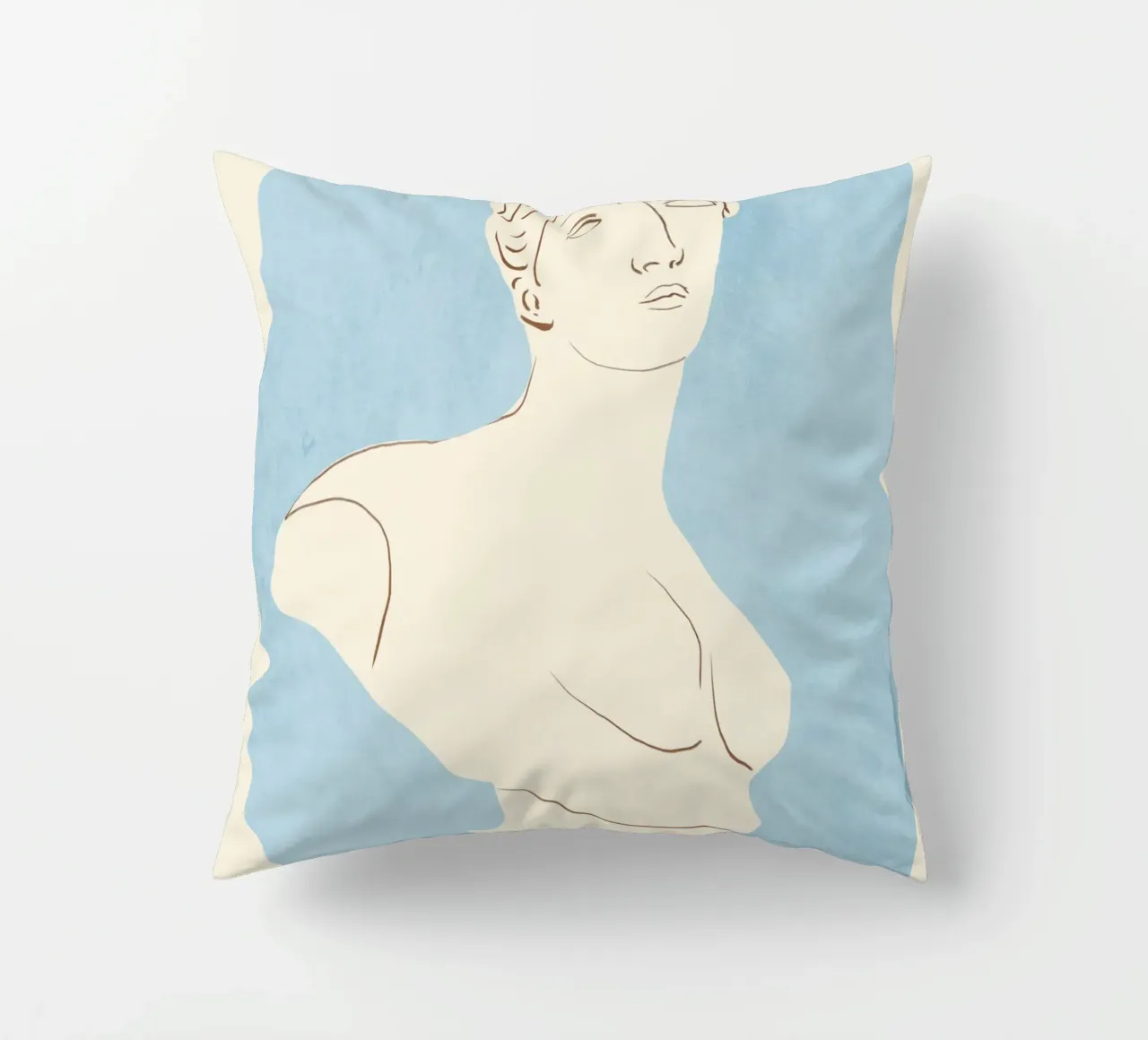 Busto minimalista 3 cuscino da LeaDArt