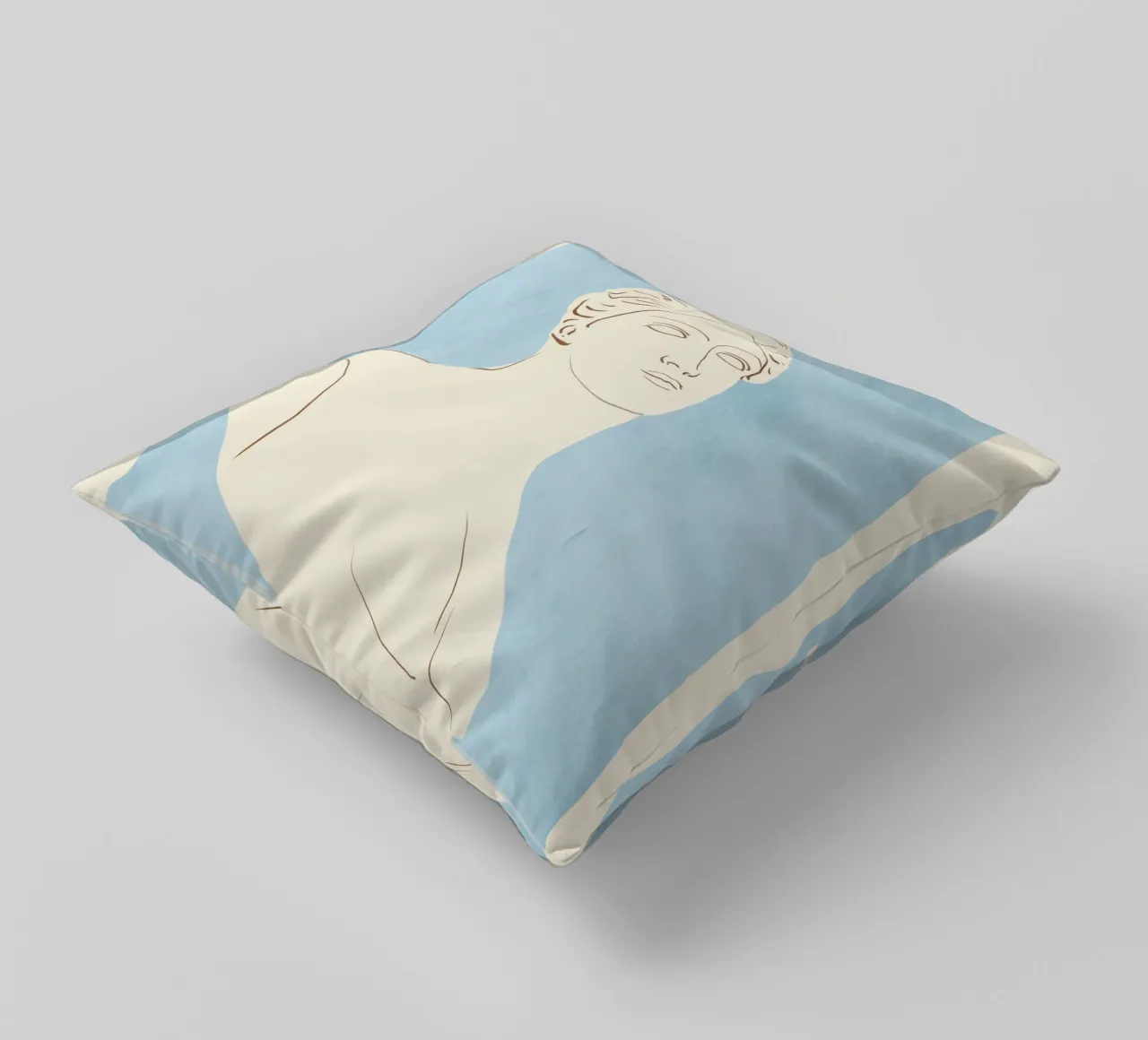 Busto minimalista 3 cuscino da LeaDArt