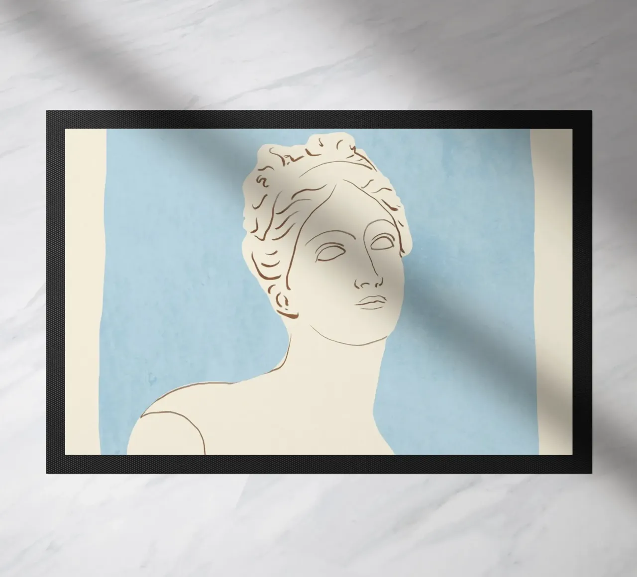 Busto minimalista 3 zerbino da LeaDArt