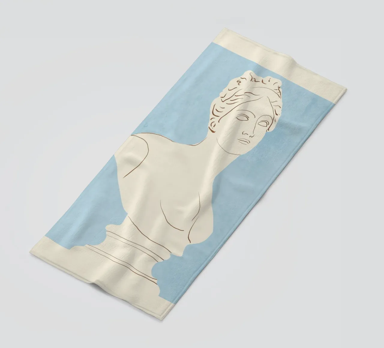 Busto minimalista 3 telo mare da LeaDArt