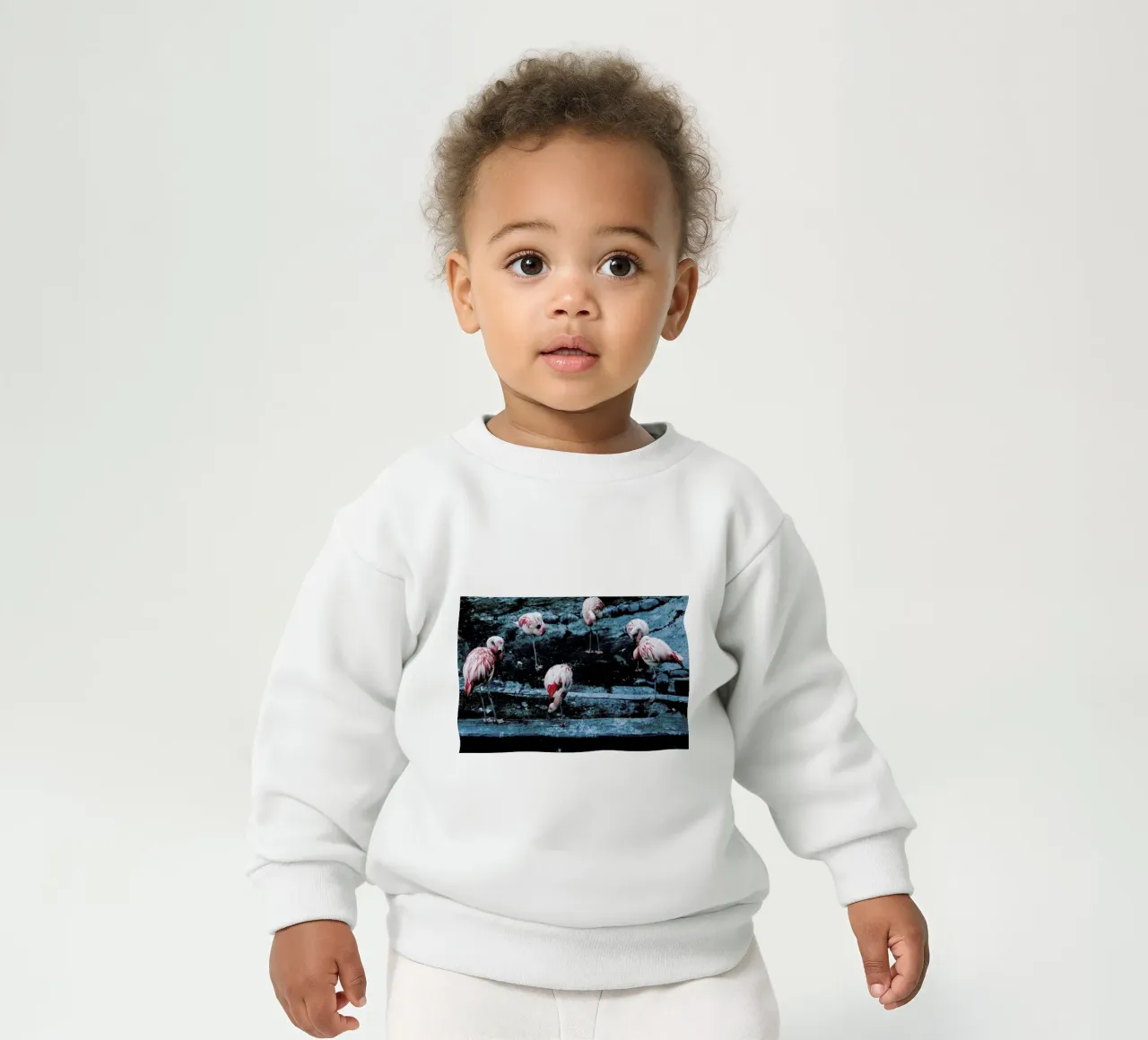 Flamingos by @esspeshal felpa neonato da EyeEm Mobile GmbH