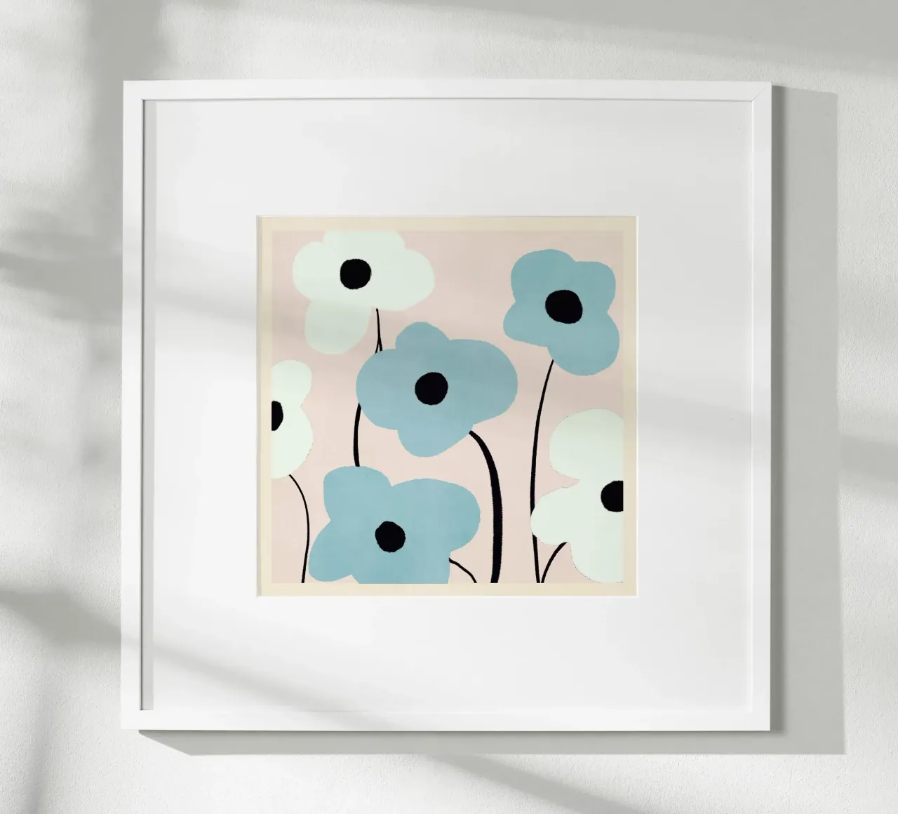 Fiori astratti minimali 32 poster da LeaDArt