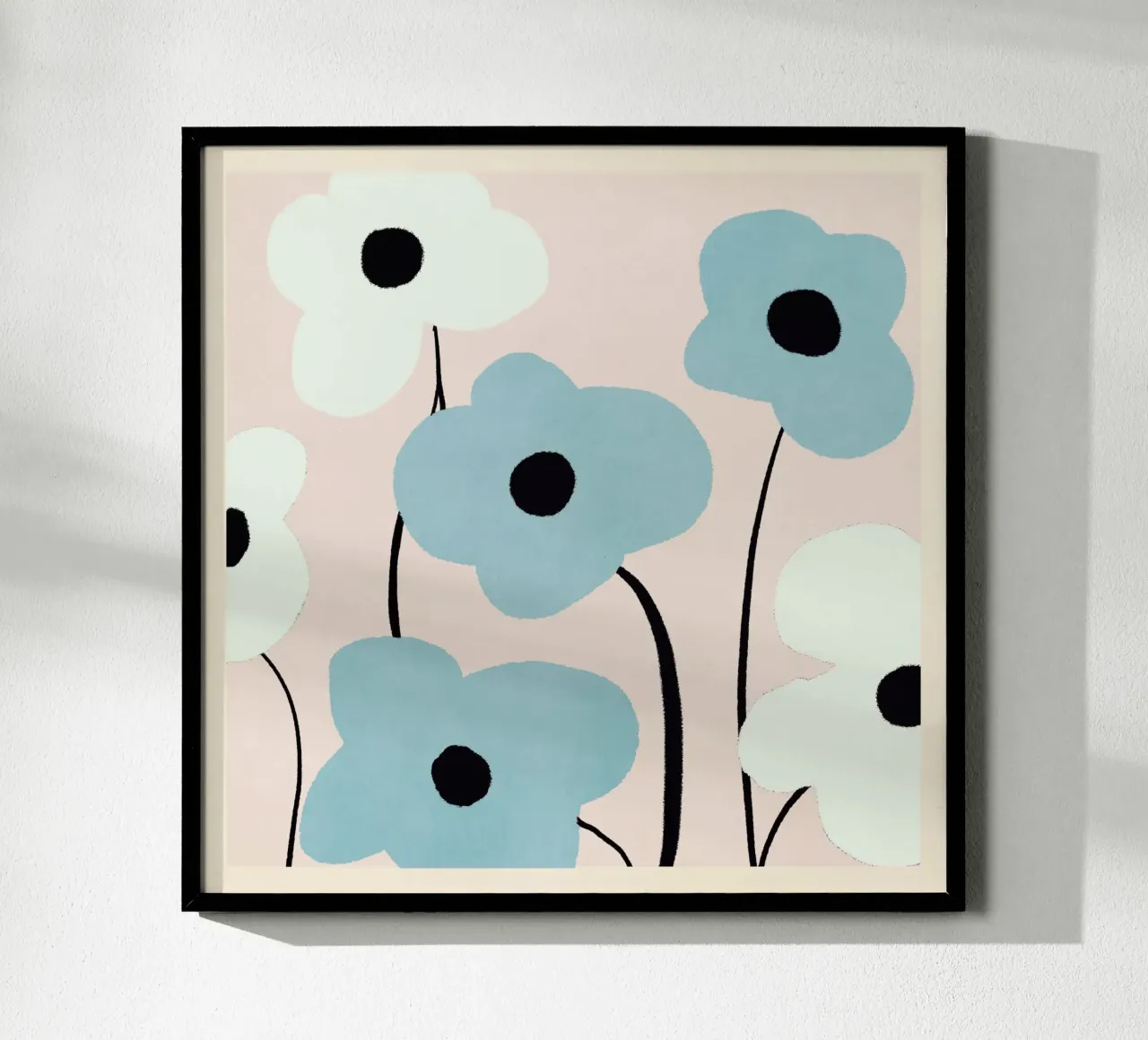 Fiori astratti minimali 32 poster da LeaDArt