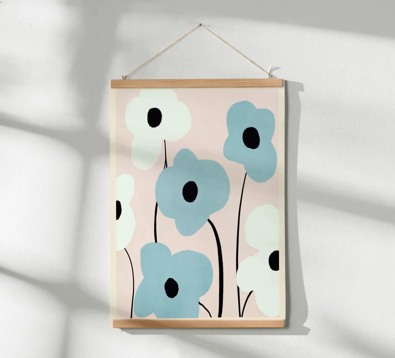 Fiori astratti minimali 32 poster da LeaDArt
