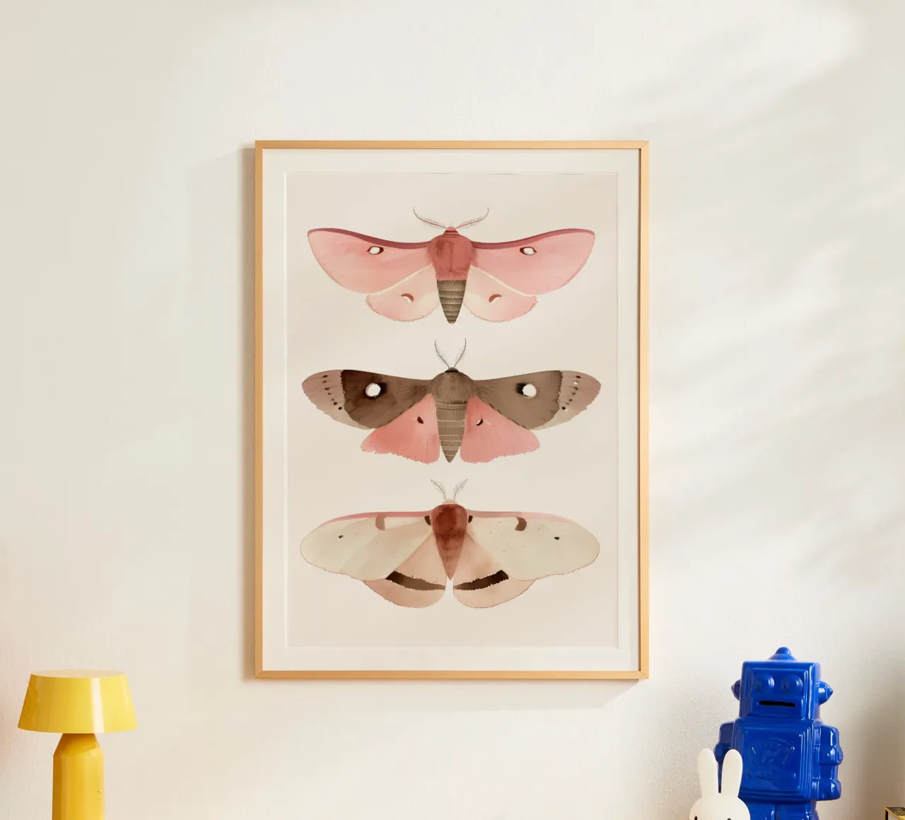 Zart. Selvaggio. Elegante. poster con telaio in alluminio da KidzStudio