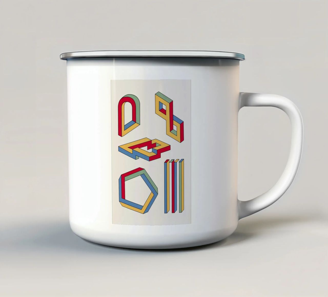 Volumes 2 tazza in smalto da The Poster Kid