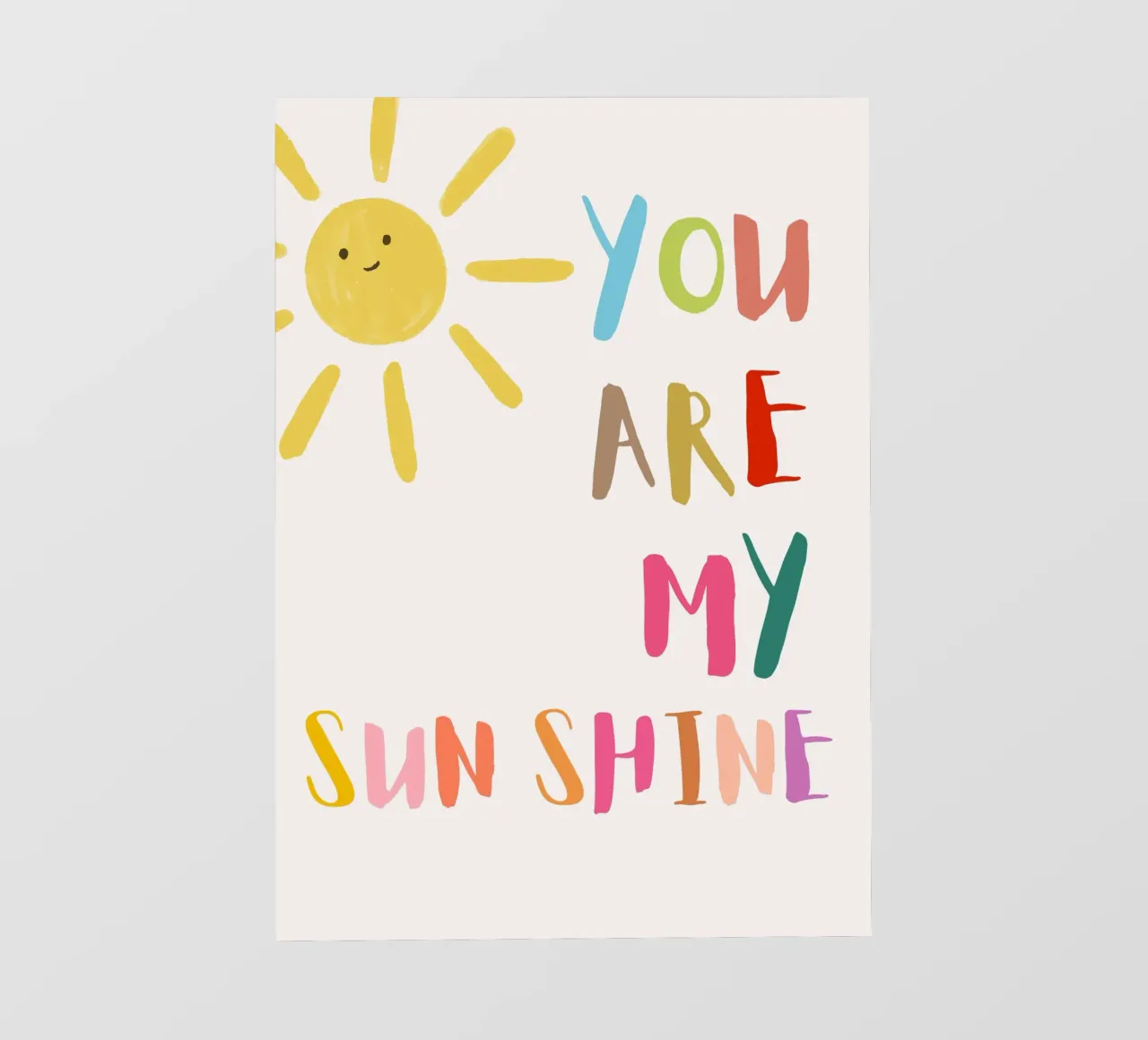 You Light Up My Day pellicola backlit da KidzStudio