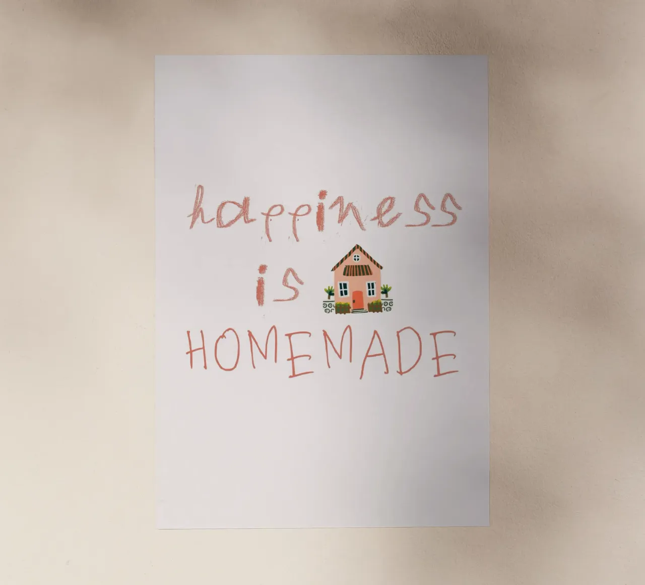 Home is where magic happens pellicola backlit da KidzStudio