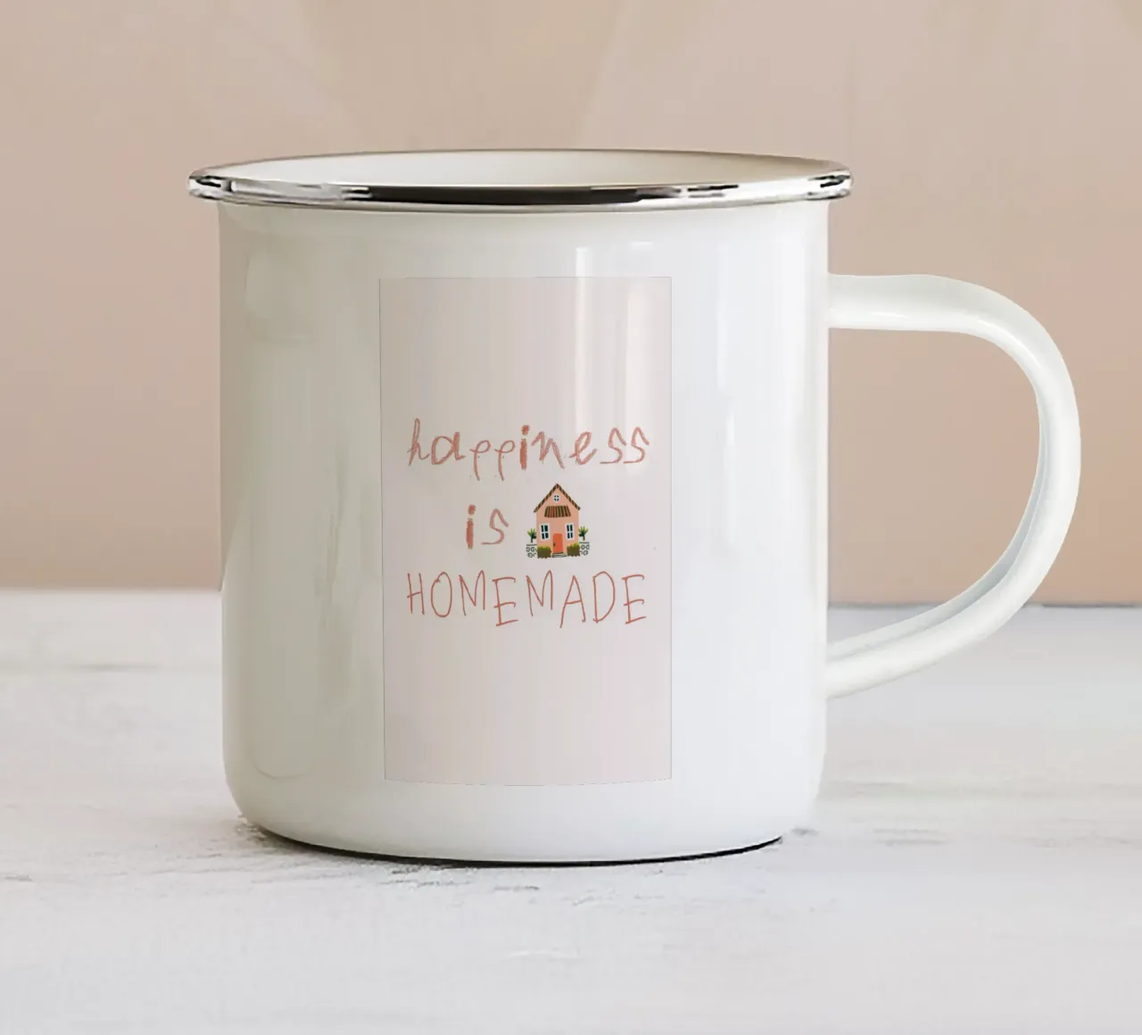 Home is where magic happens taza de esmalte de KidzStudio
